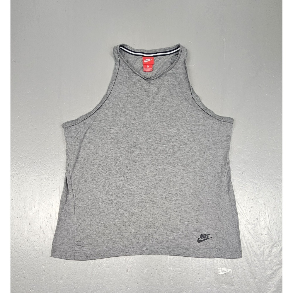 Vintage Nike Tank Top Womens XL Gray Sportswear Essential Running Workout